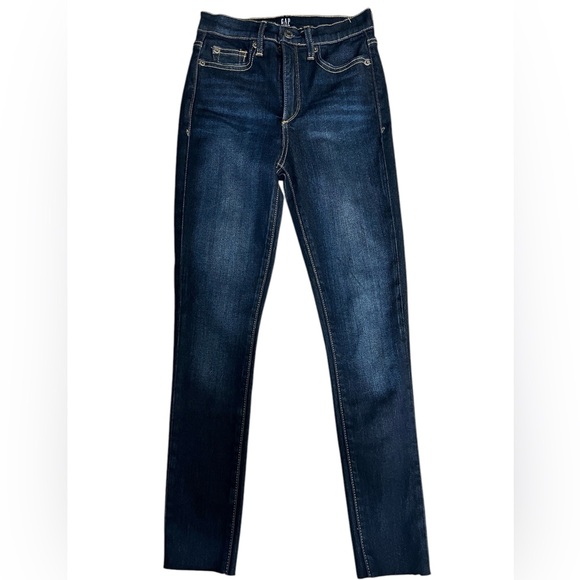 GAP Denim - Gap 1969 Distressed Hem Jeans